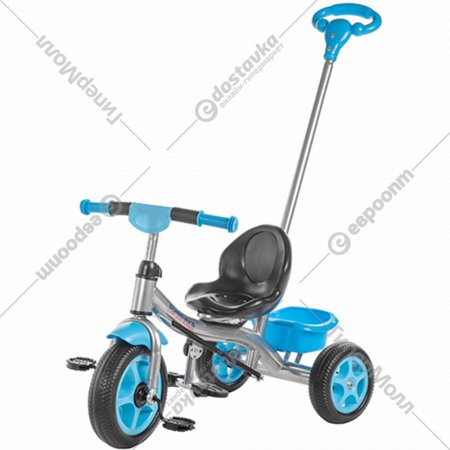Велосипед детский «Sundays» SJ-9701, с ручкой, голубой