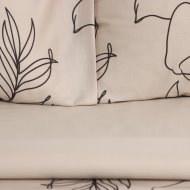 Комплект постельного белья «Этель» Graphic Flowers, 9355447, семейный