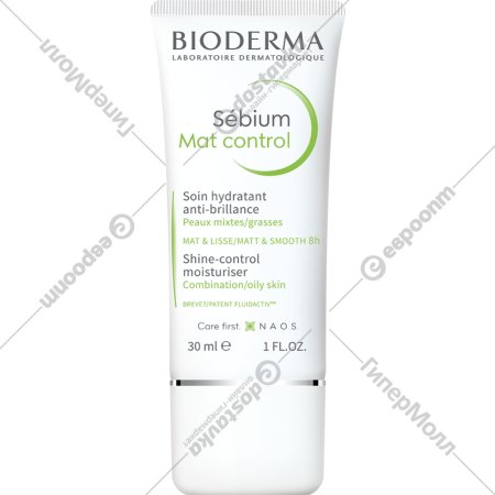 Флюид для лица «Bioderma» Sebium Mat Control, увлажняющий, 30 мл