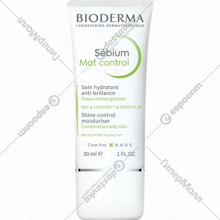 Флюид для лица «Bioderma» Sebium Mat Control, увлажняющий, 30 мл