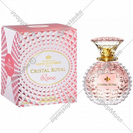 Парфюмерная вода «Marina de Bourbon» Cristal Royal Rose, для женщин, 30 мл