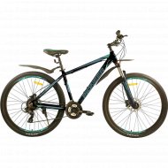 Велосипед «Pioneer» Nevada 29, 16, черный/мятный/серый