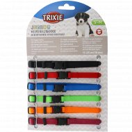 Набор «Trixie» 6 цветных ошейников для щенков, 17-25 смх10 мм