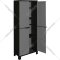 Шкаф уличный «Keter» AirSpire, высокий, 246141, графит/серый