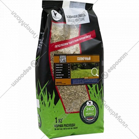 Семена газонной травы «7 трав» ЭкоМикс, Солнечный, 1 кг