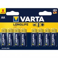Комплект батареек «Varta» Longlife, AA DB 8