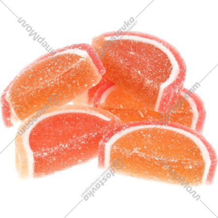 Мармелад «Красный пищевик» Дольки грейпфрута, 1 кг, фасовка 0.45 - 0.5 кг