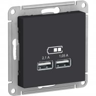 Розетка USB «Schneider Electric» AtlasDesign, ATN001033