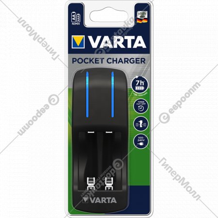Зарядное устройство «Varta» Pocket Charger 57642, АА, ААА