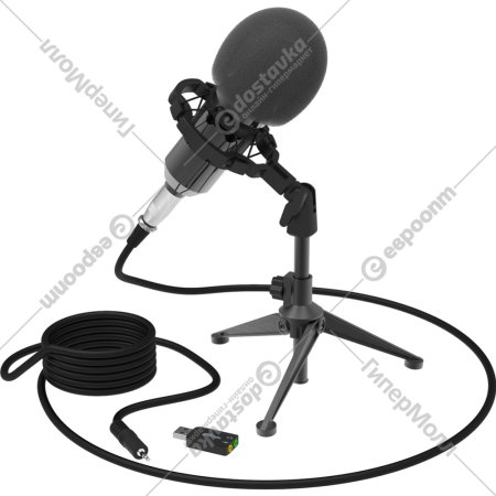 Микрофон «Ritmix» RDM-160, черный