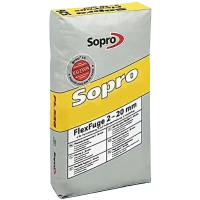 

Фуга "SOPRO"(FEP FL627,пес.-серая)25кг