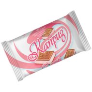 Мороженое Каприз пломбир клубничный на печенье, 90 г