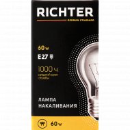 Лампа накаливания «Richter» 60 Вт.
