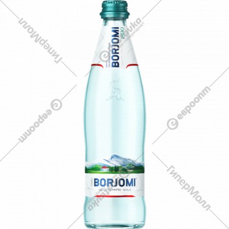 Вода минеральная «Borjomi» газированная, 0.5 л