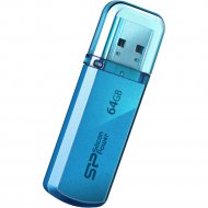 USB-накопитель «Silicon Power» Helios 101 64GB, SP064GBUF2101V1B, blue