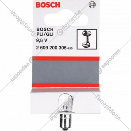 Лампа накаливания «Bosch» GLI/PLI 9.6 V, 2.609.200.305
