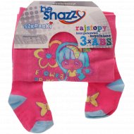 Колготки детские «Be Snazzy» ABS, размер 92-98, розовые, арт. RA-20