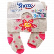 Колготки детские «Be Snazzy» ABS, размер 92-98, серые, арт. RA-20