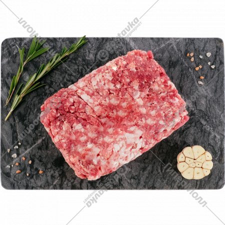 Фарш «Домашний» из свинины и говядины,охлажденный, 1 кг, фасовка 0.6 - 0.75 кг