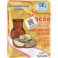 Масло сладкосливочное «Крестьянское» 72.5%, 180 г