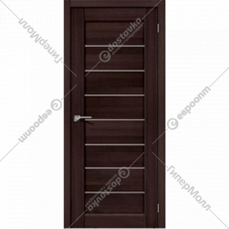 Дверь «Портадом» Portas, 21Sр Орех шоколад/Матовое, 200х60 см