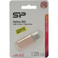 USB-накопитель «Silicon Power» Helios 202 128GB, SP128GBUF3202V1P, rose gold