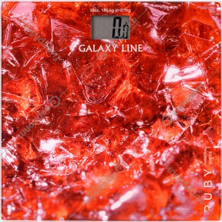 Напольные весы «Galaxy» GL 4819, рубин