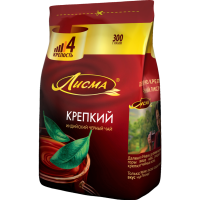 

Чай "ЛИСМА" (чер,м/л,кр.м/п) РФ 300г