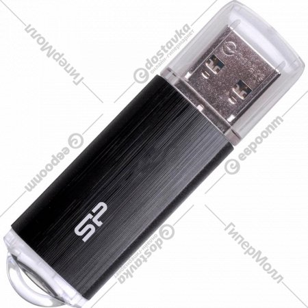 USB-накопитель «Silicon Power» Blaze B02 128GB, SP128GBUF3B02V1K, black