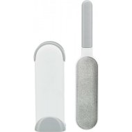 Щетка для очистки от шерсти и пуха «Trixie» Анти-пух, на подставке, белый/серый, 33 см