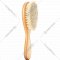 Щетка для волос детская «Reer» Natural Line, средняя жесткость, щетина из козьей шерсти, 81165