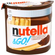 Шоколадно-ореховая паста «Nutella» с хлебными палочками, 52 г