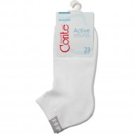 Носки женские хлопковые «Conte Elegant» Active, белый, размер 36-37