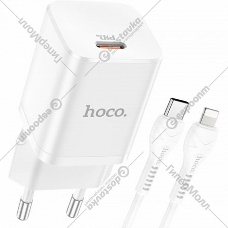 Сетевое зарядное устройство «Hoco» N19, белый