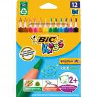 Набор цветных карандашей «BIC» Evolution Triangle, 173219, 12 цветов