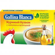Бульон куриный «Gallina Blanca» с зеленью, 8х10 г