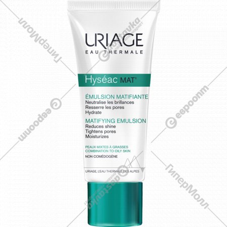 Крем-гель для лица «Uriage» Hyseac Mat Emulsion Matifiante, 40 мл