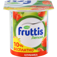 

Йог.прод."ФРУТТИС" (клубника) 0.1% 110г