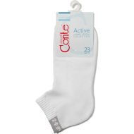 Носки женские хлопковые «Conte Elegant» Active, белый, размер 38-40