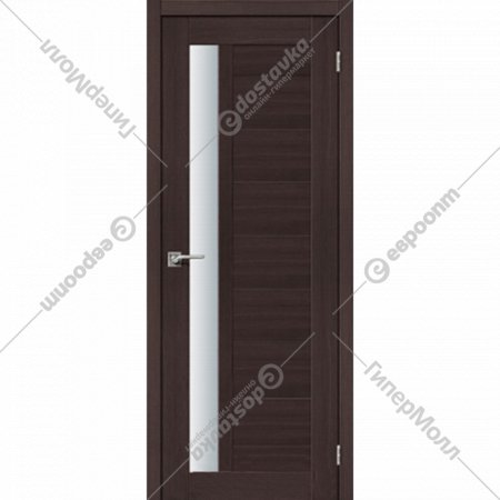 Дверь «Портадом» Portas, 28Sр Орех шоколад/Матовое, 200х60 см