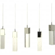Подвесной светильник «Kinklight» Аква, 08510-5AS(4000К), хром/прозрачный