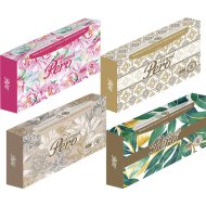 Салфетки GrandPero Non-stop, в коробке, в ассортименте, 2 слоя, 20х20 см, 100 шт