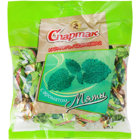 Карамель леденцовая «Спартак» с ароматом мяты, 200 г