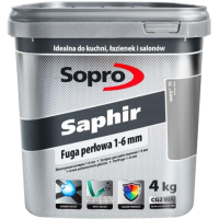 

Фуга "SOPRO"(Saphir9503/4,серая)4кг