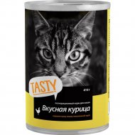 Корм для кошек «Tasty Cat» курица в соусе, 415 г