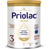 Смесь молочная сухая «Priolac» Gold 3, 400 г