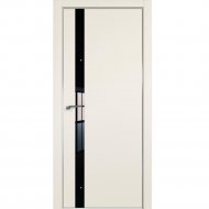 Дверь «ProfilDoors» 6E ABS Магнолия сатинат/Черный лак, 240х70 см R