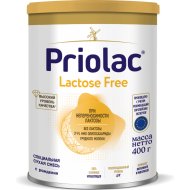 Смесь молочная сухая «Priolac» Lactose Free, 400 г