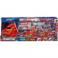 Игровой набор «Teamsterz» Пожарный грузовик-транспортер + 5 машинок, 1417267