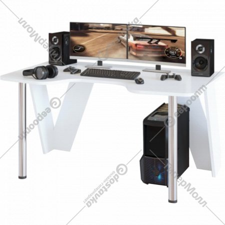 Компьютерный стол «Сокол-Мебель» КСТ-116, белый